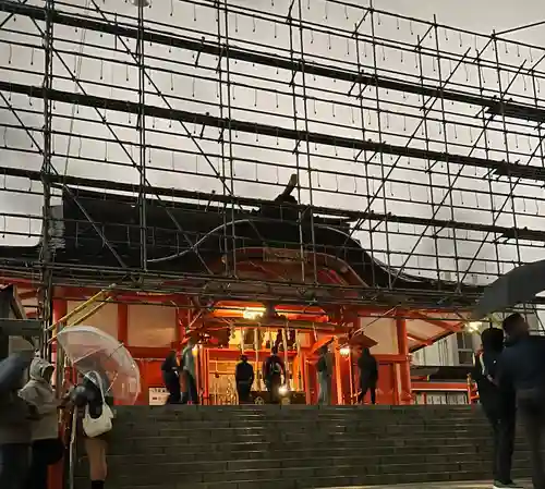 花園神社の本殿・本堂