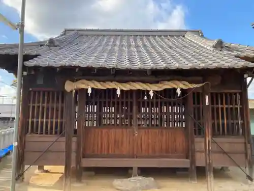 素鵞神社の本殿