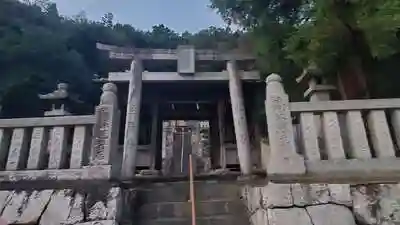 藤尾神社の鳥居