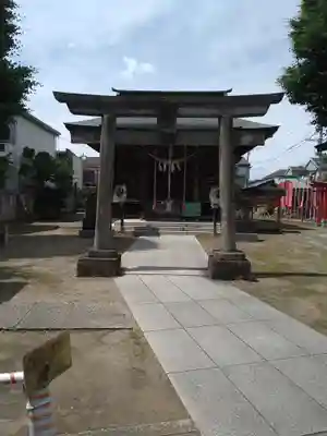 白山神社の鳥居
