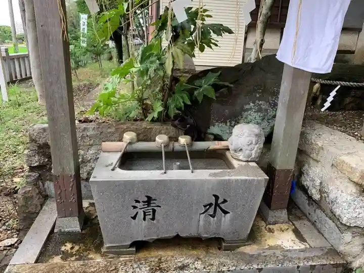 石作神社の手水舎