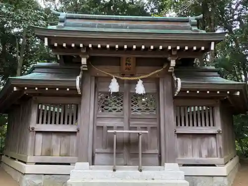 多井畑厄除八幡宮の末社・摂社