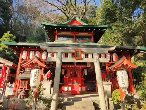 諏訪神社・諏訪山稲荷神社の末社・摂社