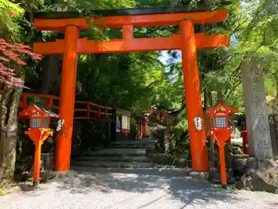 貴船神社の鳥居