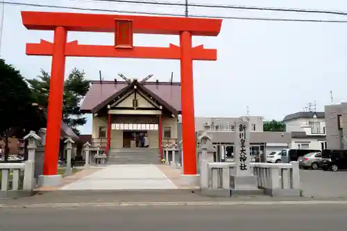 新川皇大神社の鳥居