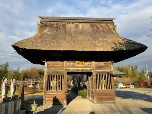 永福寺　童子堂の山門・神門