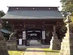 常陸第三宮　吉田神社の山門
