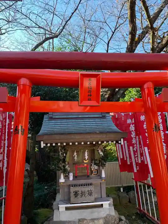 牟呂八幡宮の鳥居