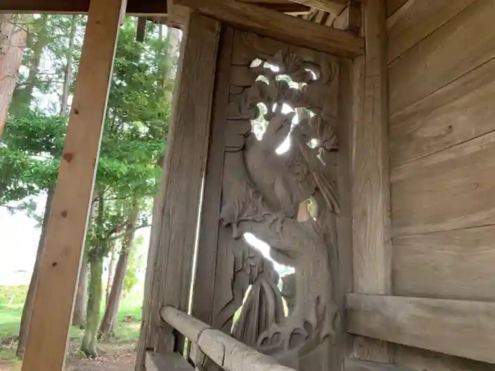 諏訪神社の本殿・本堂