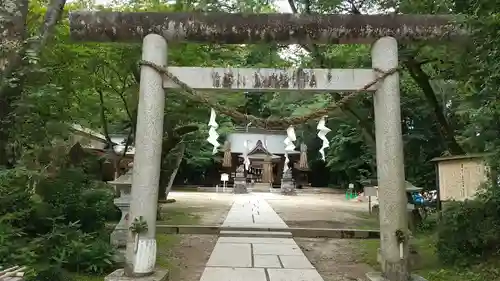 磯部稲村神社の鳥居