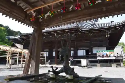 西教寺の手水舎