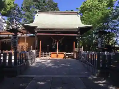 星川杉山神社の本殿・本堂
