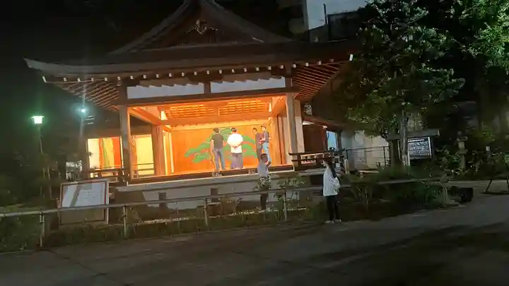 鳩森八幡神社の神楽