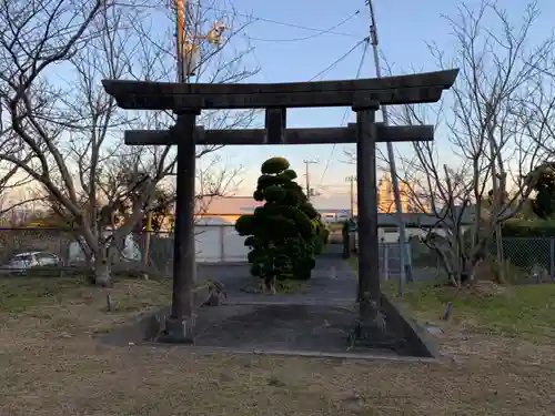 根之神社の鳥居