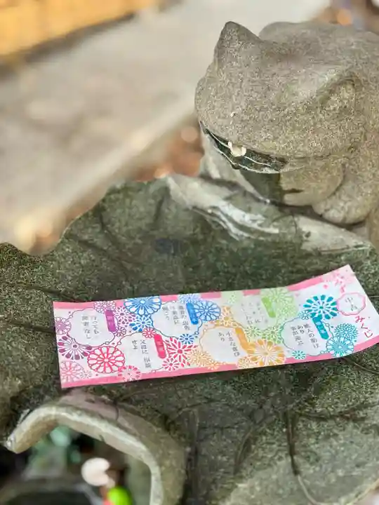 札幌諏訪神社のおみくじ