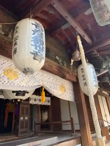 大聖観音寺(あびこ観音)の本殿・本堂