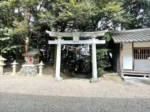 杉之木神社の鳥居