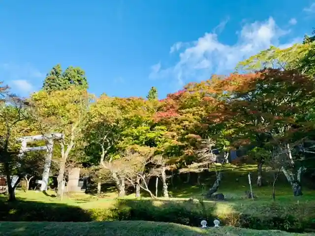 土津神社|こどもと出世の神さまの自然