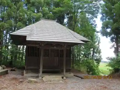 亀賀森神社の本殿・本堂