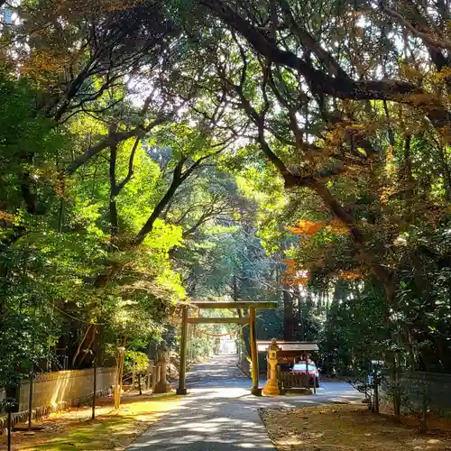 鎌田神明宮の鳥居