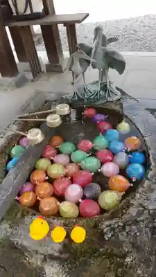 白鷺神社の手水舎