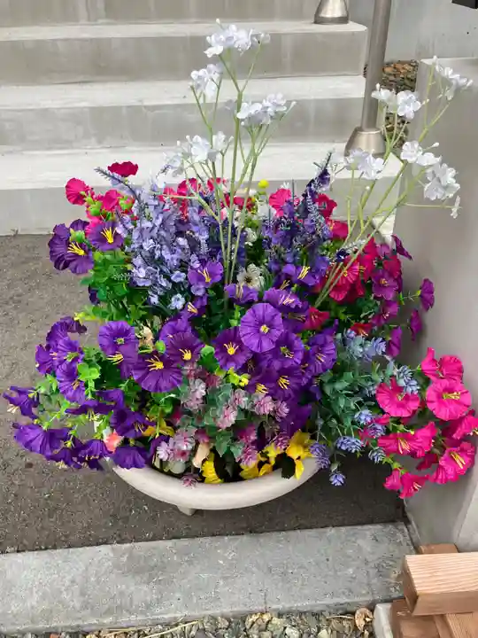 様似住吉神社の庭園
