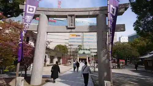 警固神社の鳥居