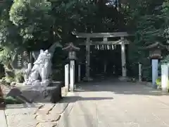 駒木諏訪神社の鳥居