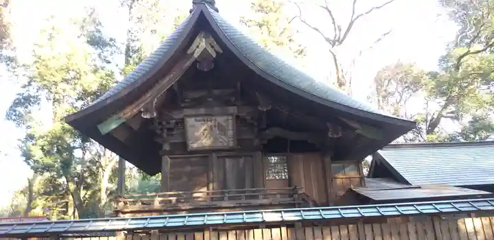 中村八幡宮の本殿・本堂