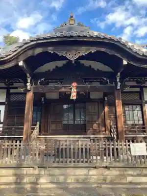 法明寺の本殿・本堂