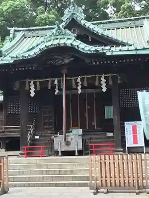 代々木八幡宮の本殿・本堂