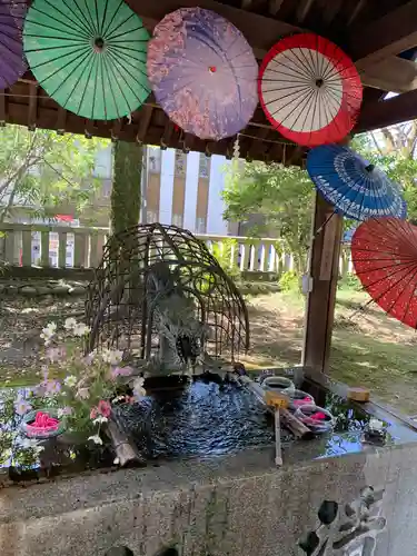 若宮神明社の手水舎