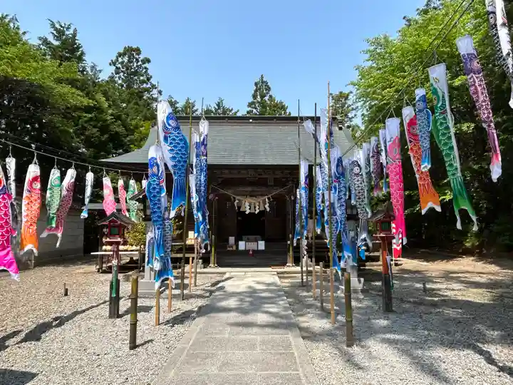 滑川神社 - 仕事と子どもの守り神(福島県)