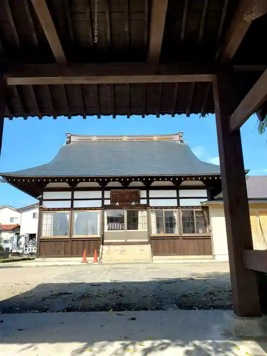 長興寺の本殿・本堂