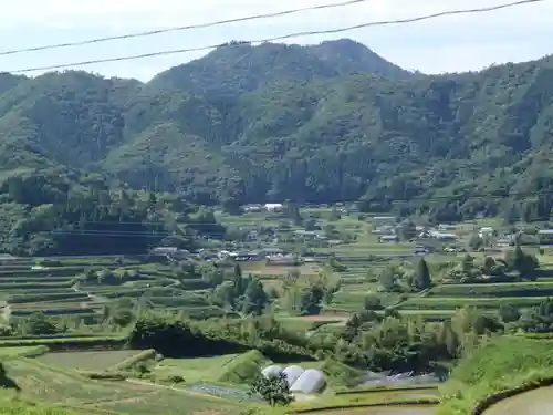 石神神社の景色