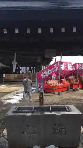 北向観音の手水舎