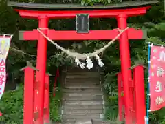 佐麻久嶺神社の鳥居