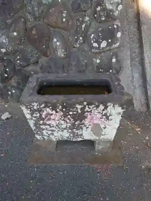 諏訪神社の手水舎