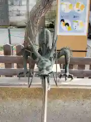 鎧神社の手水