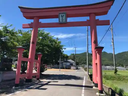 祝田神社の鳥居