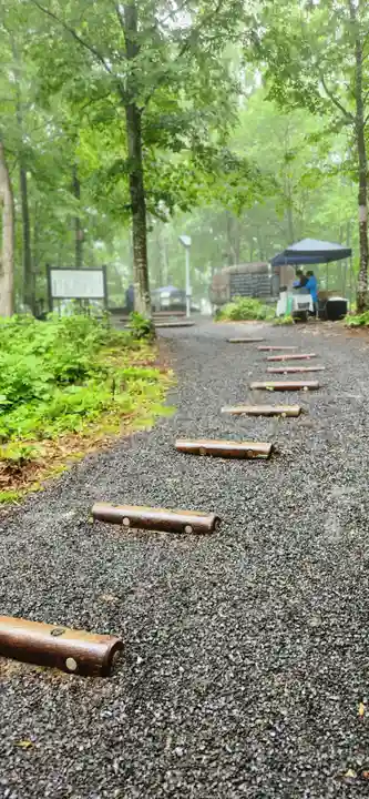 空気神社の自然