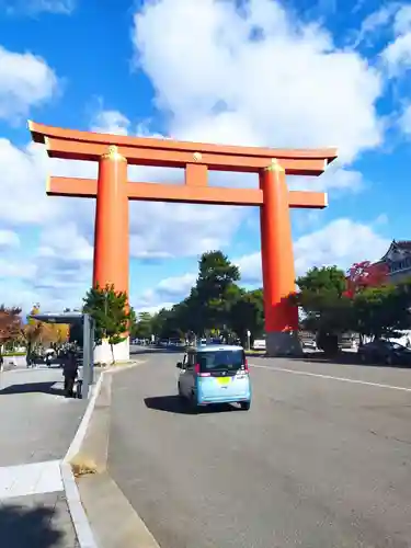 平安神宮の鳥居