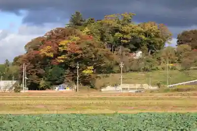 阿久津「田村神社」（郡山市阿久津町）旧社名：伊豆箱根三嶋三社の周辺