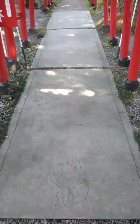 於菊稲荷神社(群馬県)