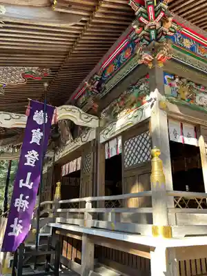 宝登山神社の本殿・本堂