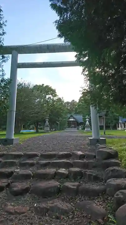 阿寒神社の鳥居