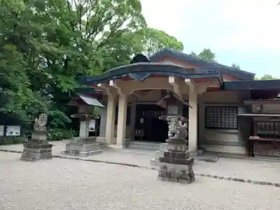 津八幡宮の本殿・本堂
