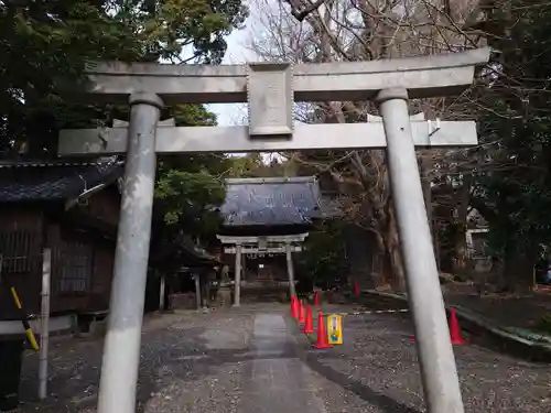 豊積神社の鳥居