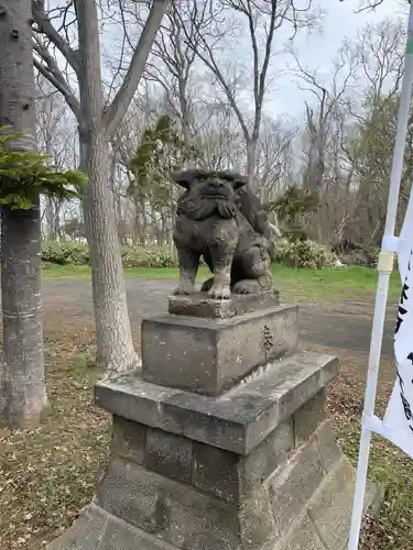 花畔神社の狛犬