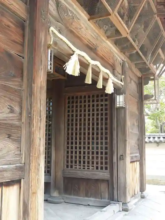 曽根天満宮の山門・神門